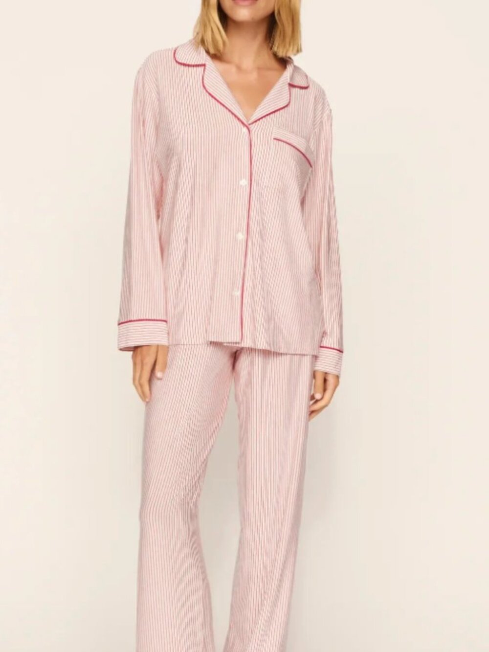 LIKE NEW! Eberjey Striped Gisele Pajamas - size M